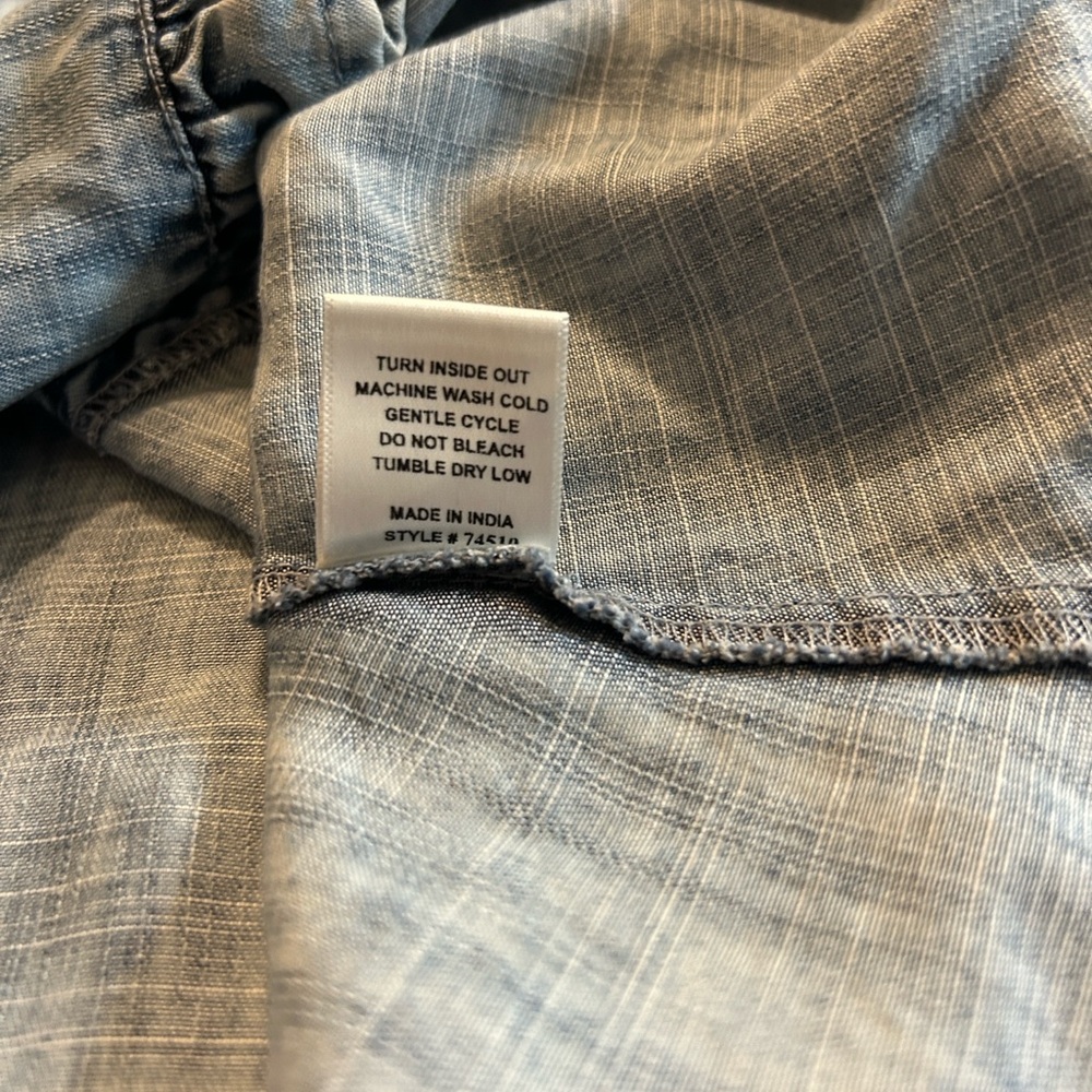 Uncle Frank Blue Denim Midi Dress - Picture 5 of 7